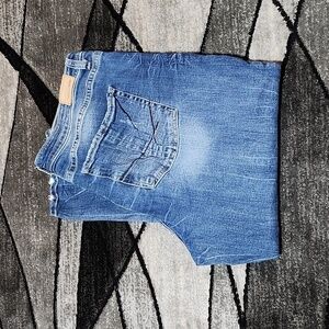 BKE GABBY CURVY FIT HIGH-WAISTED EMBROIDERED CROPPED DENIM JEAN